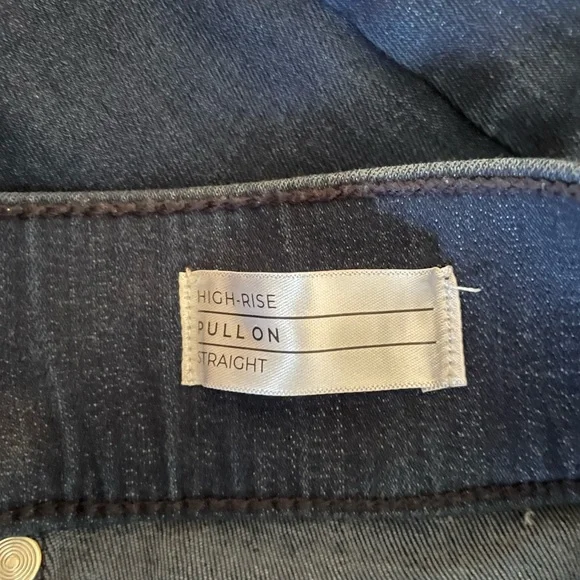 Lane Bryant Dark Blue Plus Size Denim Women's Jeans - Picture 4 of 6